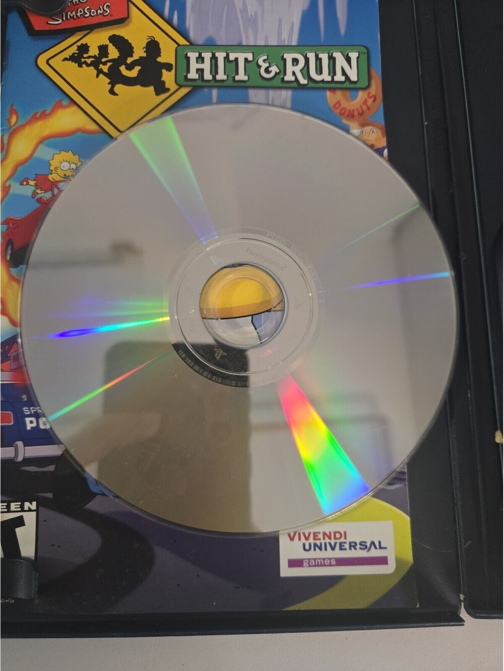 The Simpsons Hit & Run PlayStation 2 PS2 Greatest Hits Complete CIB - Picture 3 of 5